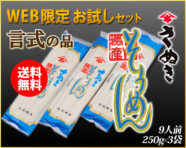 【WEB限定】言式~KOTOSHIKI~(そうめん)